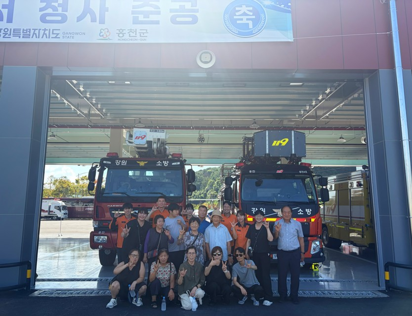 26.8.7. 홍천소방서, 농아인협회 홍천군지회 대상 신청사 견학·소방안전체험 실시 (1).jpg