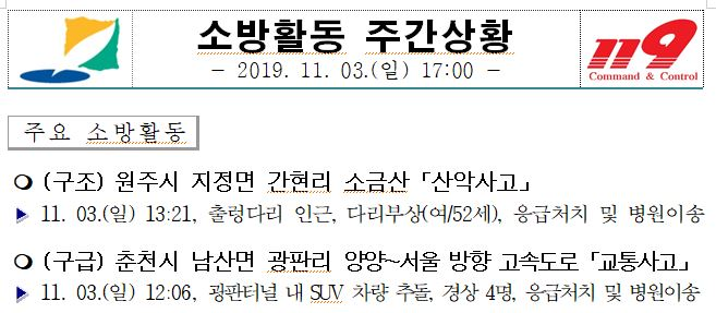 소방활동_주간상황(11.03._일).JPG