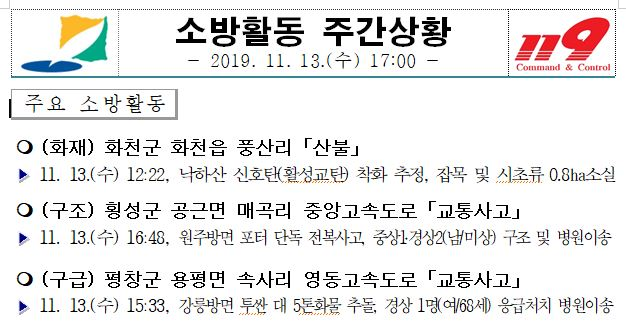 소방활동_주간상황(11.13.).JPG