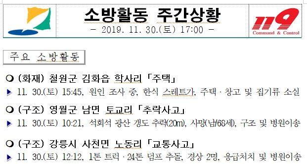 소방활동_주간상황(11.30._토).JPG