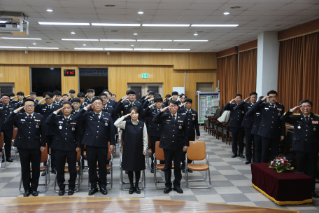 춘천소방서, 2020년 경자년 시무식 행사로 새해 안전다짐