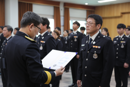 춘천소방서, 전입ㆍ자체전보 소방공무원 임용식