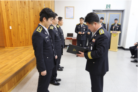 철원소방서 하트세이버 증서 수여