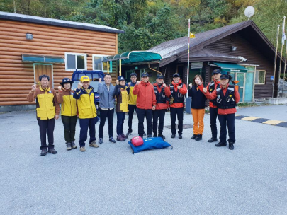 가을철 산악사고 대비 합동 산악구조훈련