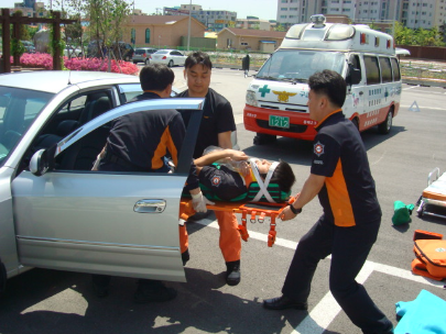 소방기술경연대회 대비 응급처치분야참가 선수격려(북삼)