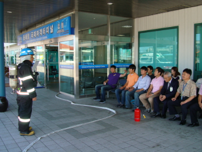 추석절 대비 특별소방훈련 실시(북평센터)