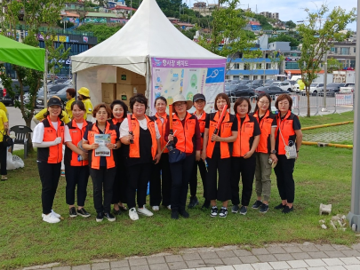 동해소방서 여성의용소방대, 도째비페스타 안전관리 활동 나서