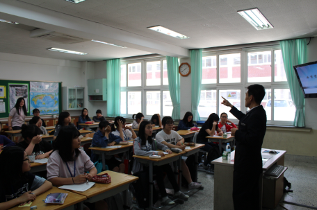 경포여자중학교 찾아가는 미래소방관