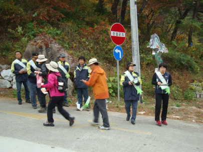 대관령 옛길 산불 홍보 캠페인(내곡119안전센터)