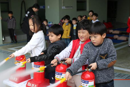 동광초등학교 소방서 견학