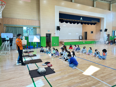 학교로 찾아가는 소방안전교육