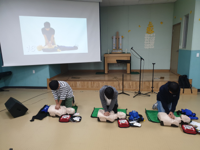 팔렬중학교 소방안전체험