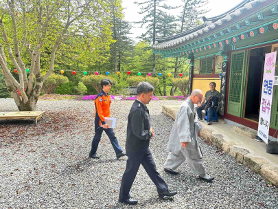 [관서장 전통사찰 지도방문]