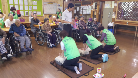 임계면 벧엘동산 화재대피요령 및 소소심 교육