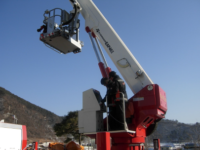 고가굴절차 조작훈련