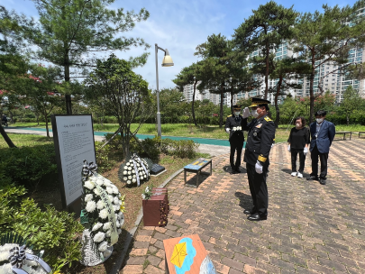 소방헬기 추락 순직사고 8주기 참배, 영웅들의 거룩한 희생을 잊지 않겠습니다