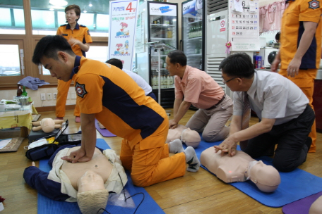 속초소방서 기관장 소소심 체험