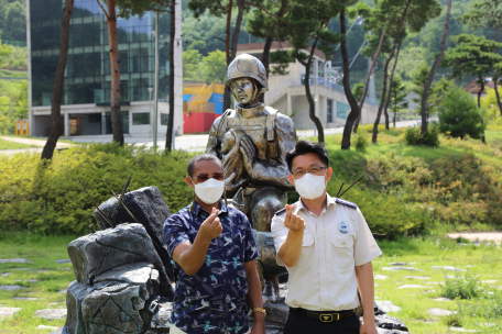 에티오피아 평화안보국장, 소방학교 견학