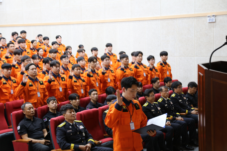 제42기 신임소방사반 입교식