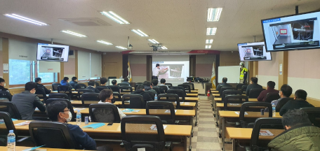 태백소방서, 광산안전센터 광산구호대원 소방안전교육 실시