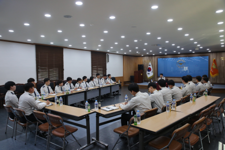 김문하 신임 태백소방서장 취임 및 직원들과 대화시간 가져..