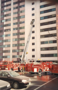 고가사다리차 인명구조훈련 1990년