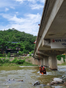 19.8.8. 계곡에 고립된 요구조자 2명 구조