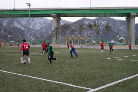 영월소방서 축구동호회 친선경기 두번째..!!